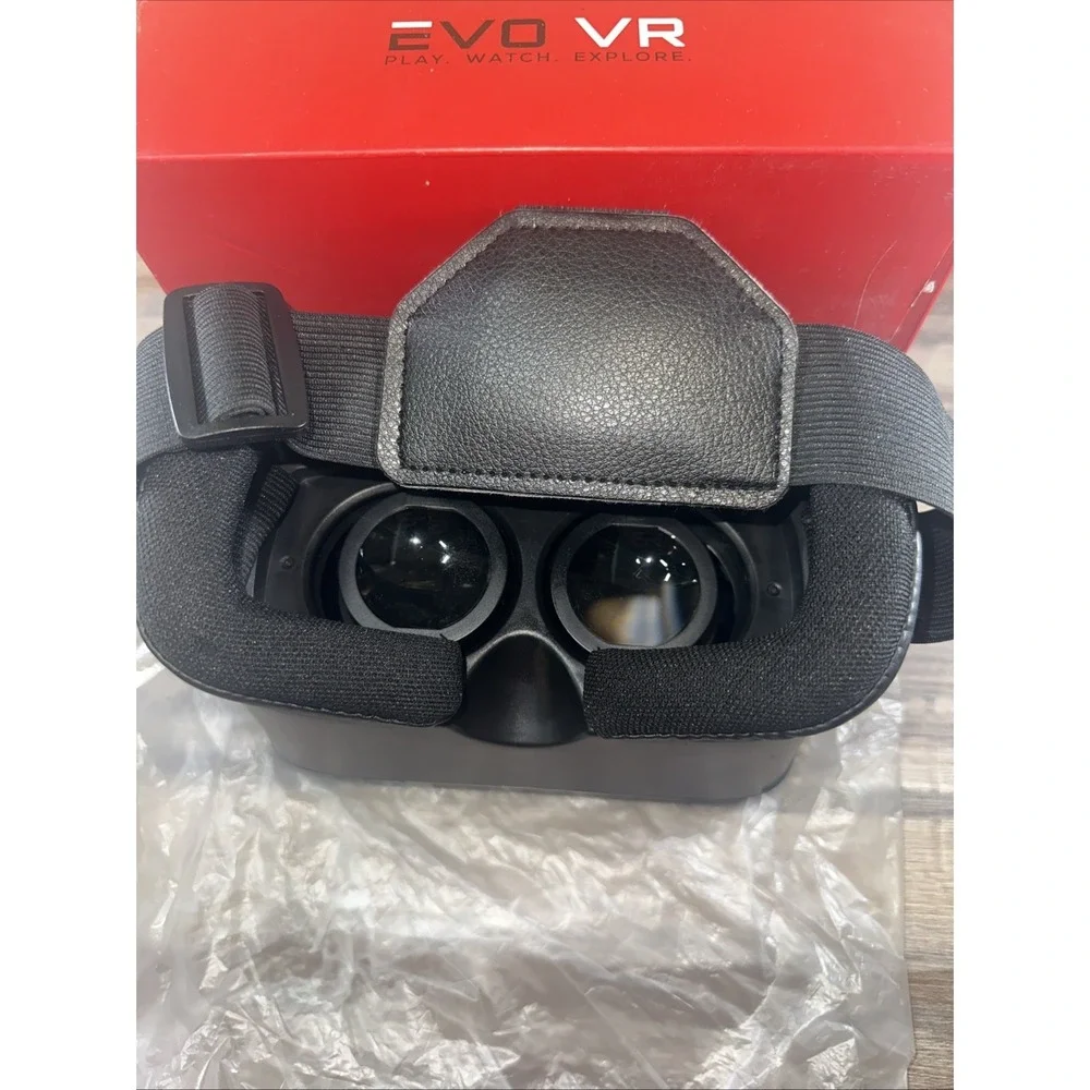 EVO VR Virtual Reality Headset for Smart Phone with Box Tested Working